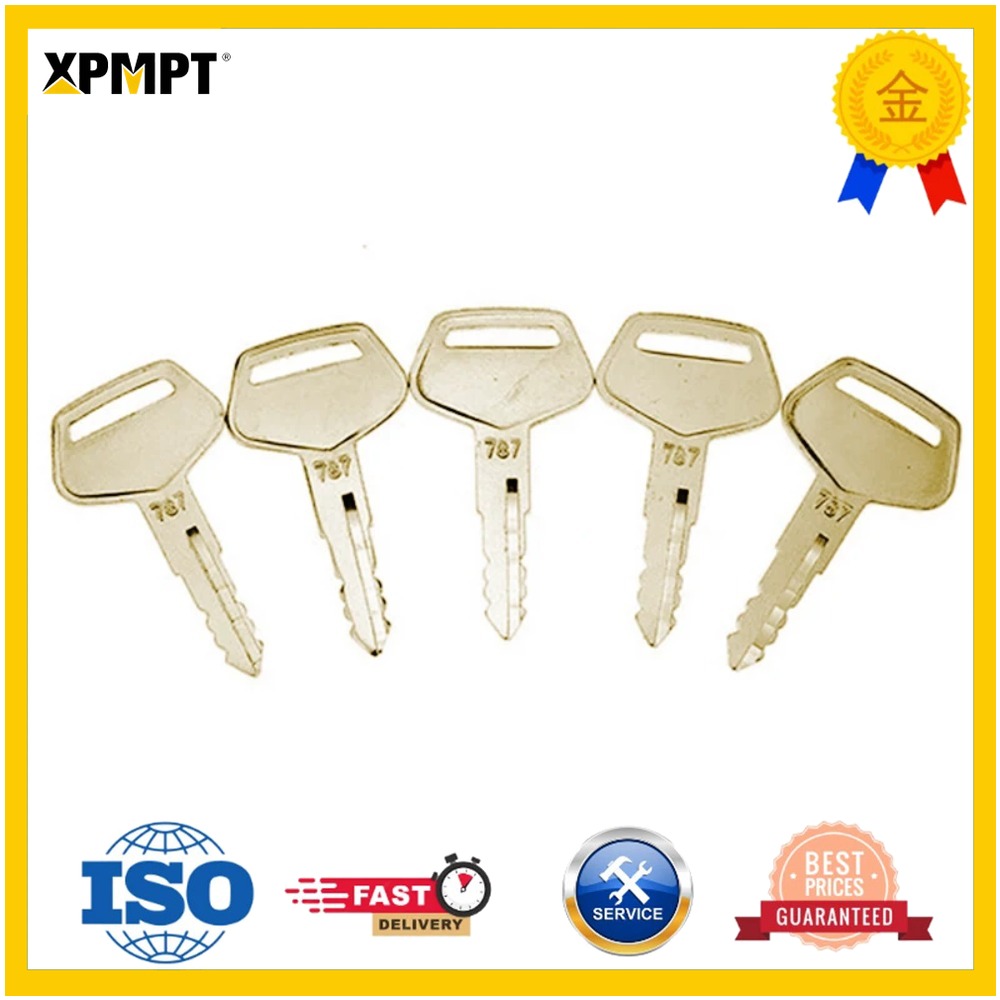 Heavy Equipment Keys - 5X Keys 787 For Komatsu Heavy