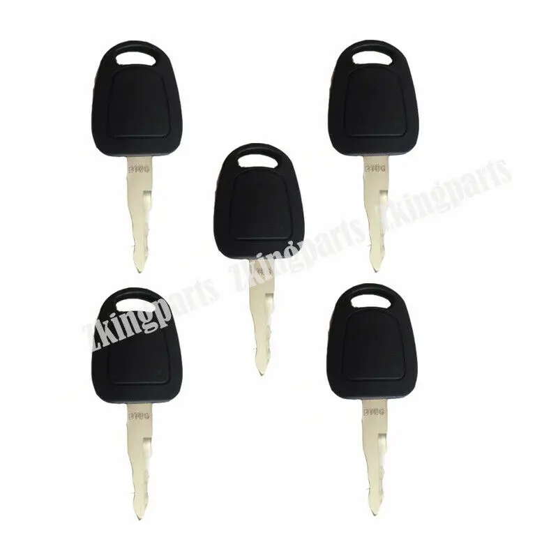 Heavy Equipment Keys - 5pcs Construction Heavy Equipment Ignition key