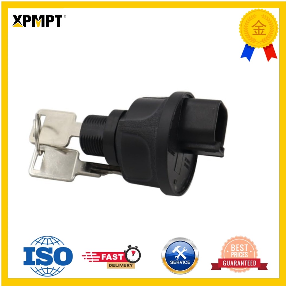 Heavy Equipment Keys - Ignition Switch Start Lock with 2