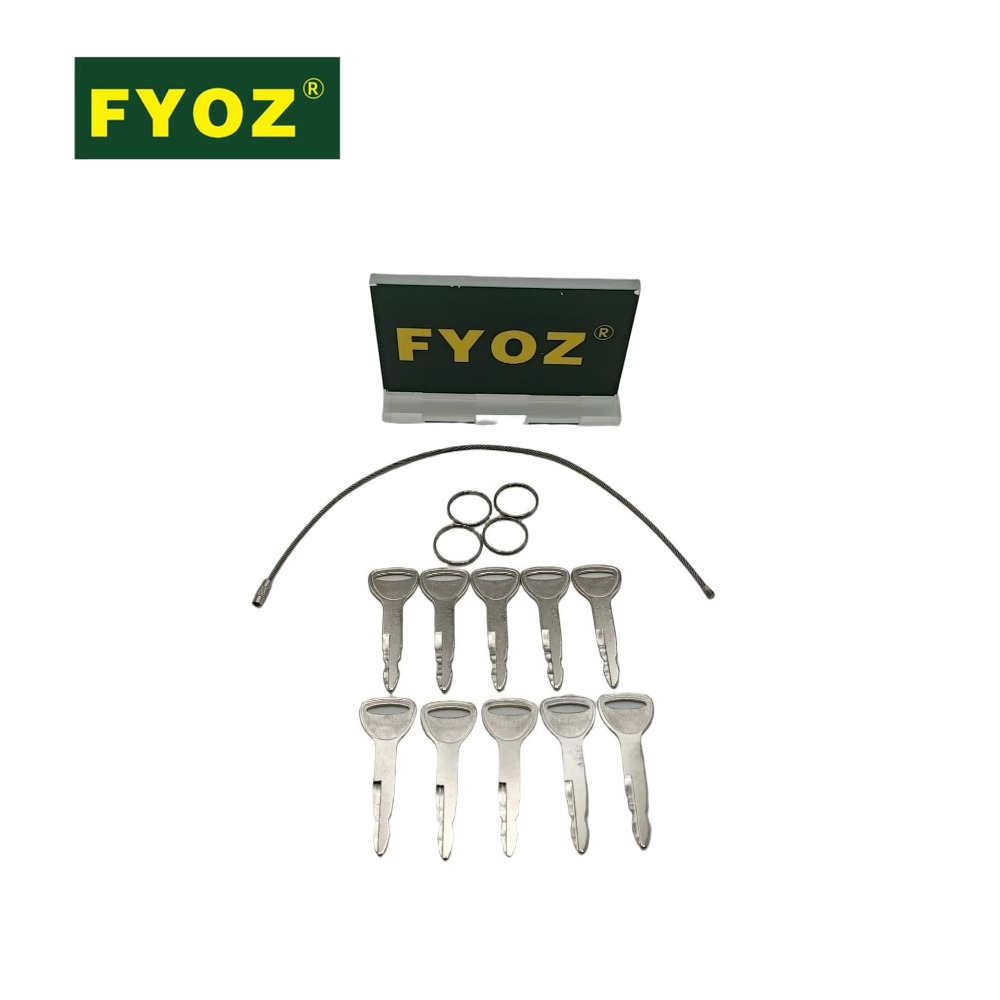Heavy Equipment Keys - 10PCS A62597 Key 57591-23330-71 for Forklift