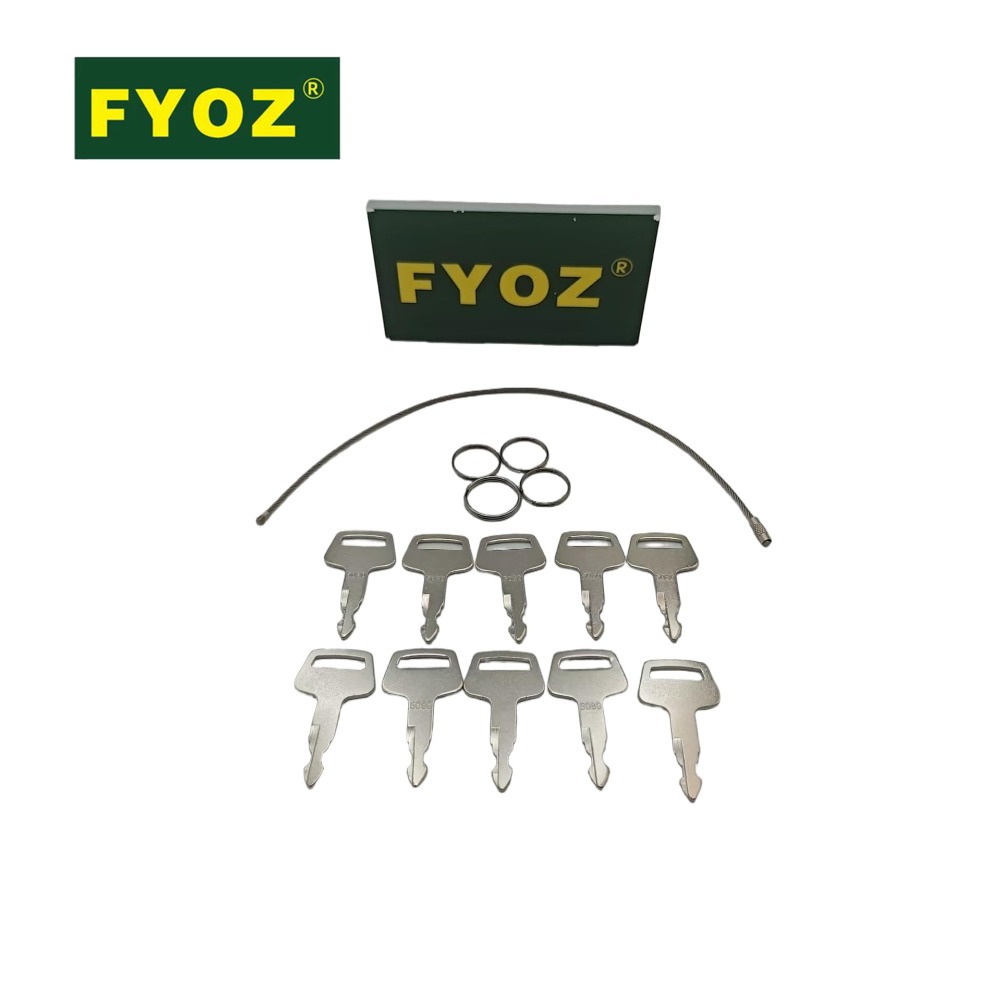 Heavy Equipment Keys - 10 Pack Ignition Key For IHI/Marooka