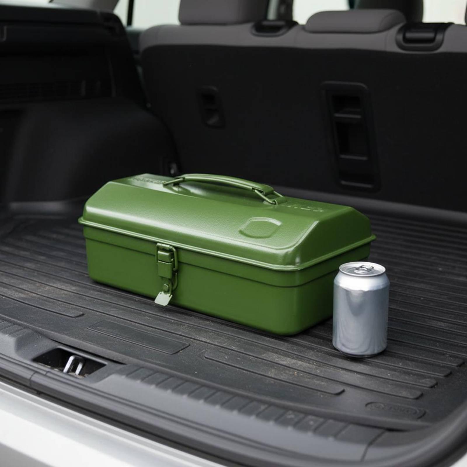 Heavy Equipment Storage - Iron Toolbox Heavy Duty Rigid Metal