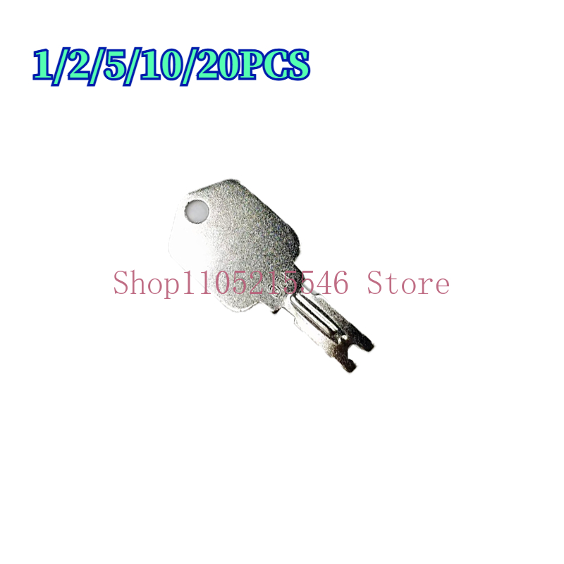 Heavy Equipment Keys - 1/2/5/10/20PCS For 166 186304 Forklift Key