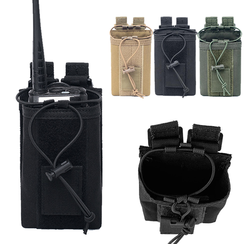 Heavy Equipment Storage - Tactical Radio Holder Molle Radio Pouch