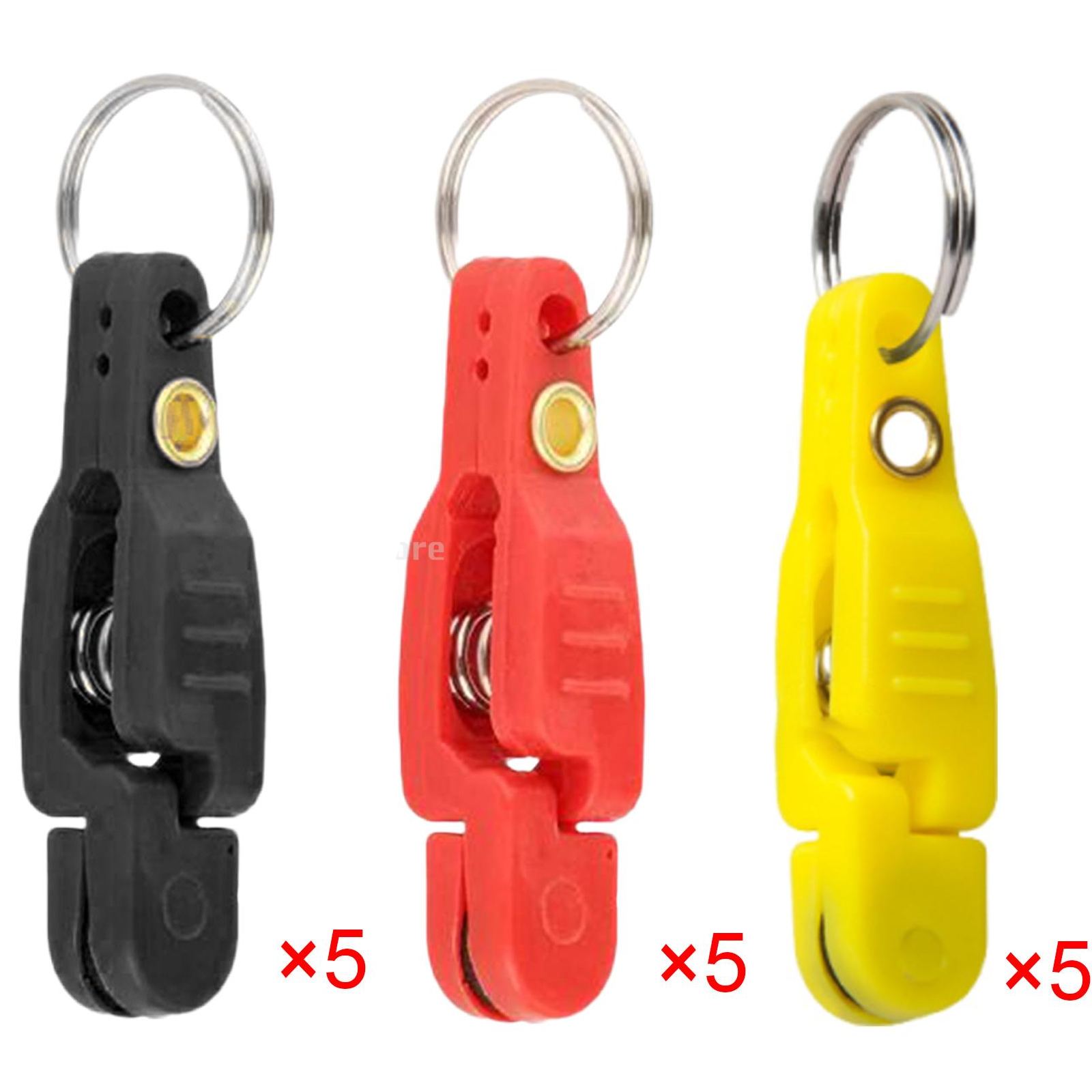 Heavy Equipment Keys - 5 Pieces Heavy Tension Snap Release