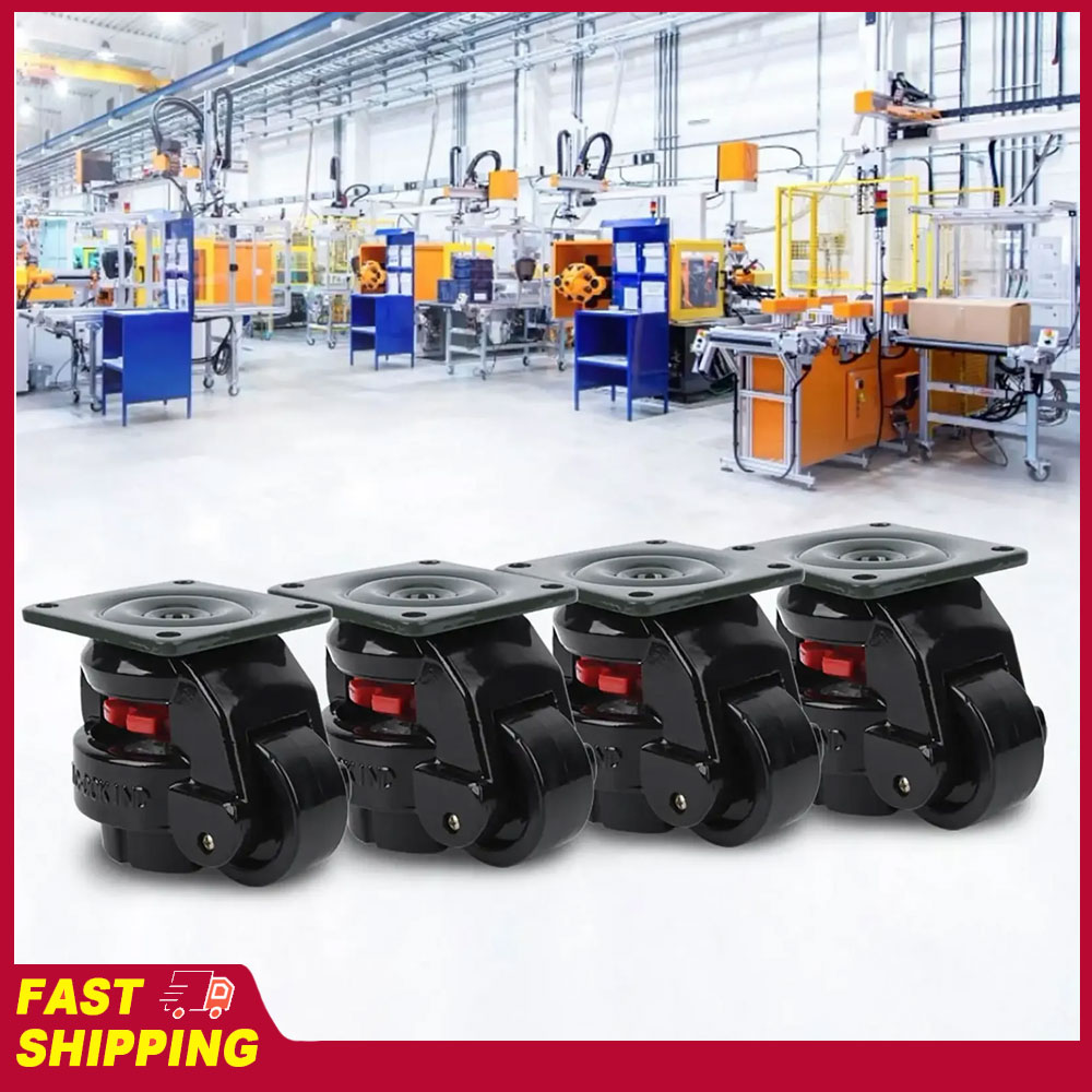 Heavy Equipment Operator - Heavy Duty Leveling Caster Level Adjustment