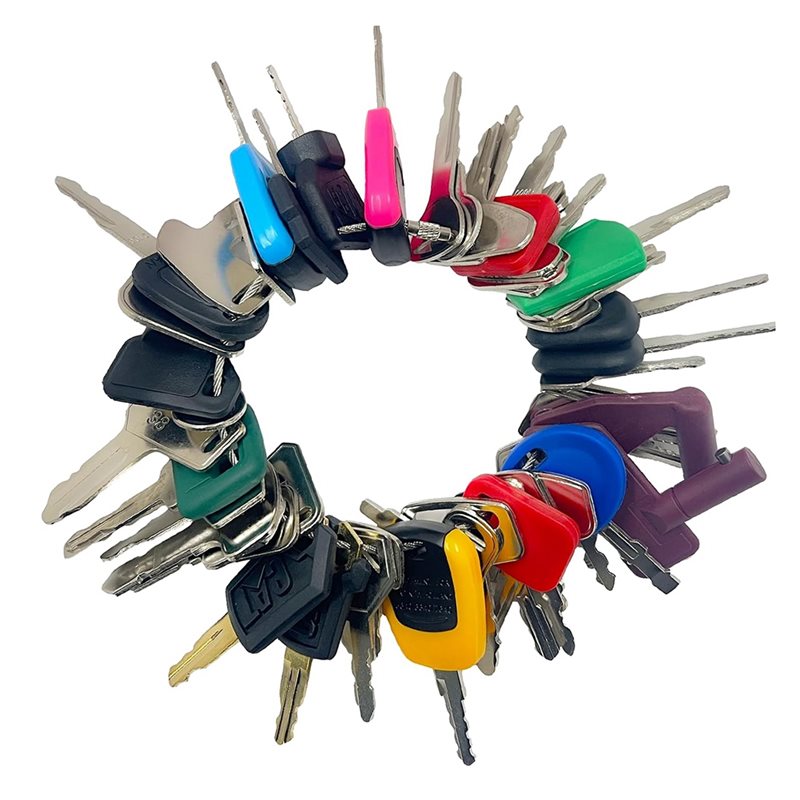 Heavy Equipment Keys Master Set - ABYN-Heavy Equipment 50-Key Master Set For