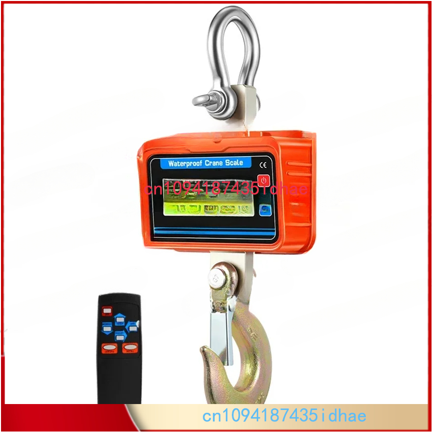 Heavy Equipment Grader - Waterproof 3000KG Electronic Hanging Scale Crane