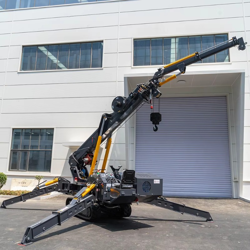 Mini Spider Crane Compact Elec - Heavy Equipment Electrical ulasan dan harga