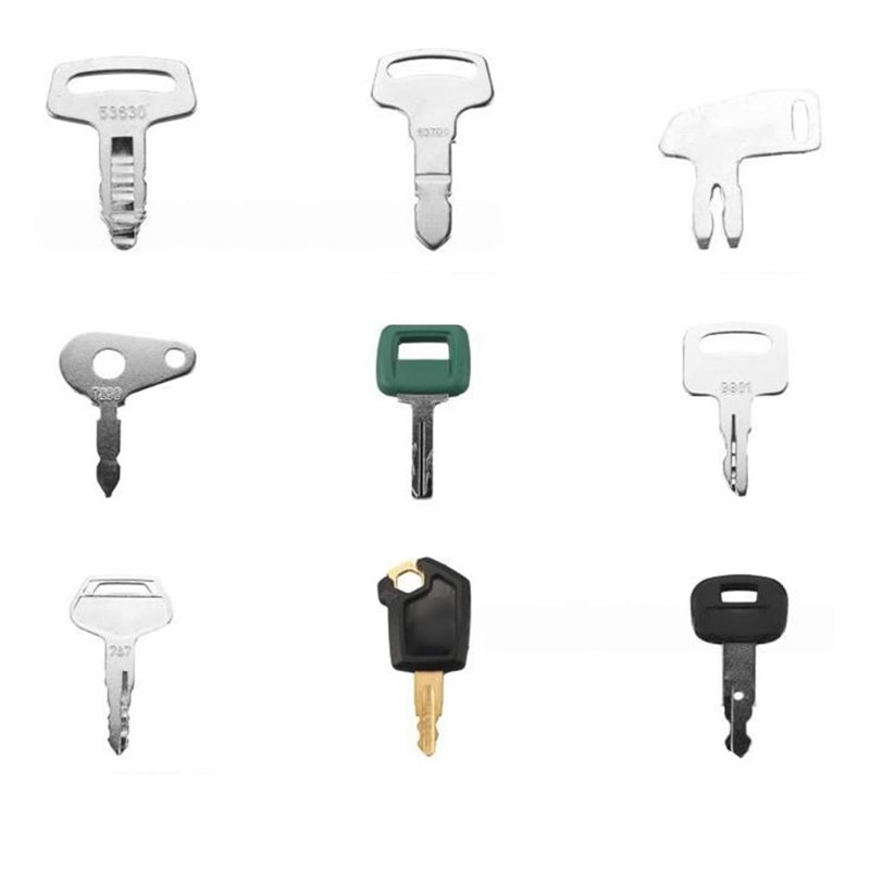 New Shown-Ignition Key Set For - Heavy Equipment Keys Master Set ulasan dan harga