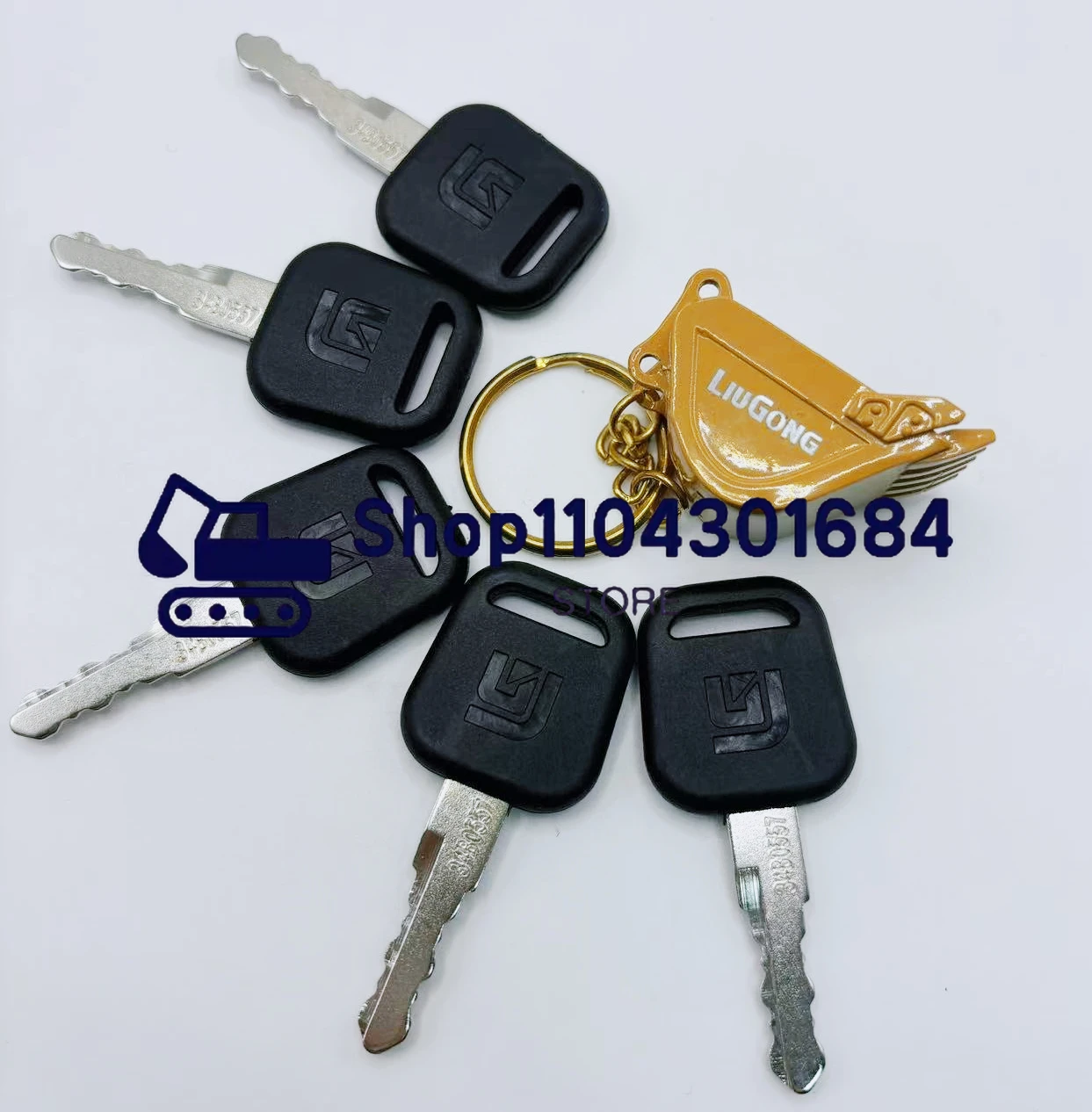 2/5PCS 34B0557 Keys for LIUGON - Heavy Equipment Keys ulasan dan harga