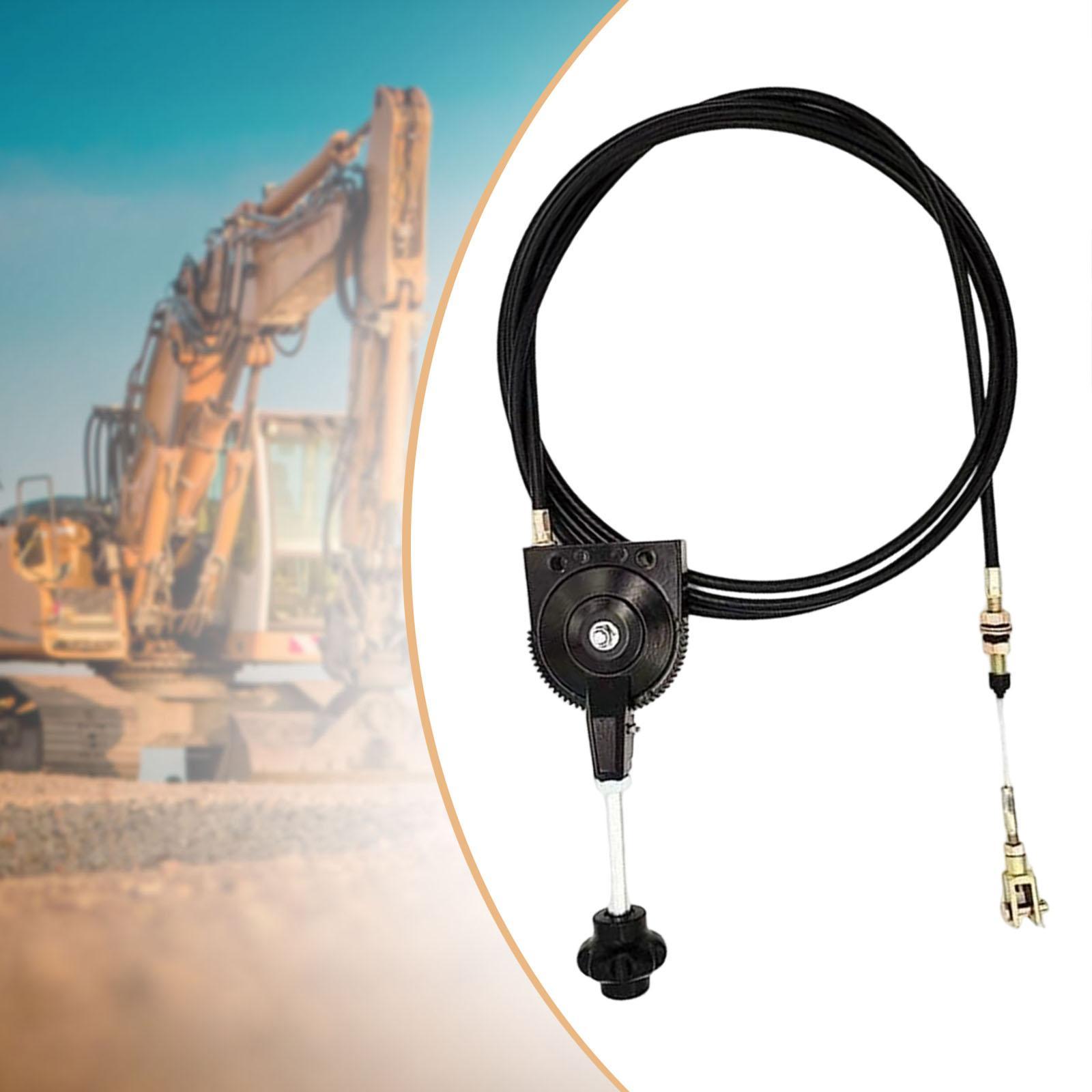Excavator Manual Throttle Cabl - Heavy Equipment Mixer ulasan dan harga