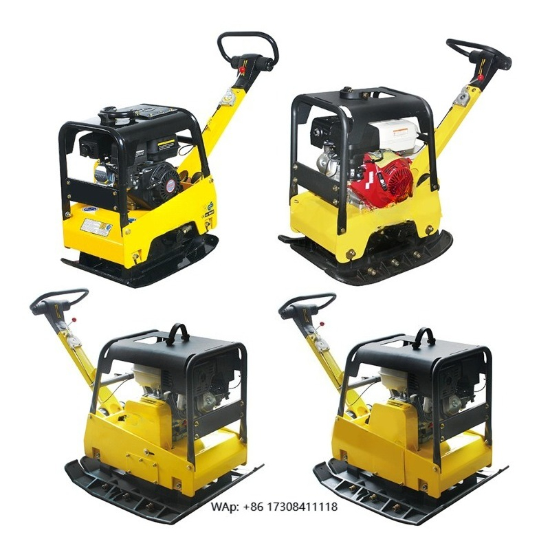 Handheld Reversible Soil Compa - Plate Compactor Vibrator ulasan dan harga