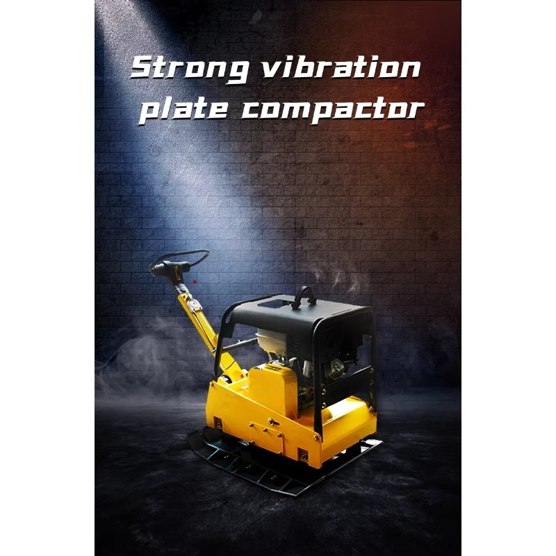 Handheld Reversible Soil Compa - Plate Compactor Vibrator ulasan dan harga