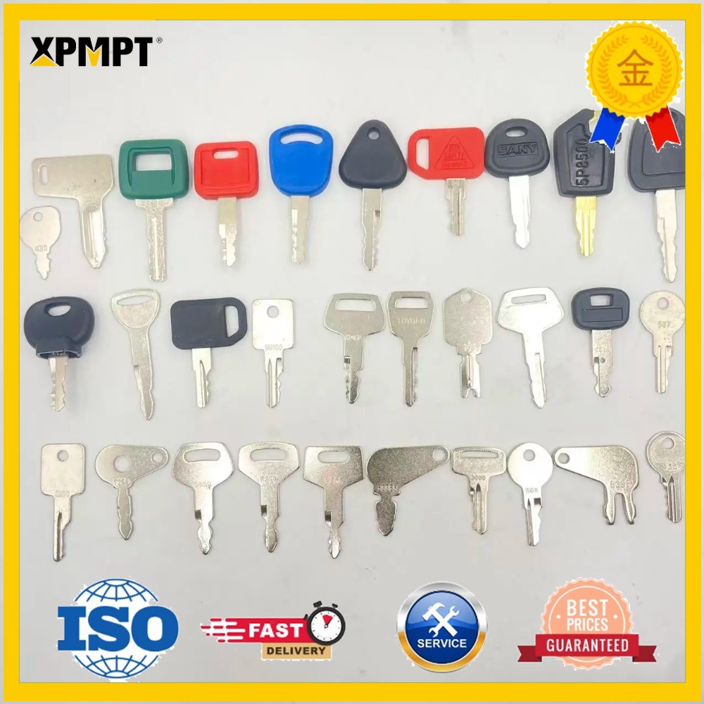 30PCS Heavy Equipment Keys Set - Heavy Equipment Keys ulasan dan harga