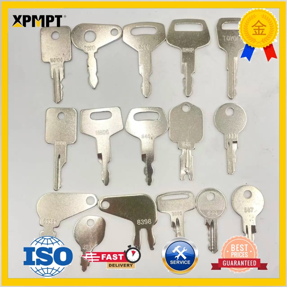 30PCS Heavy Equipment Keys Set - Heavy Equipment Keys ulasan dan harga