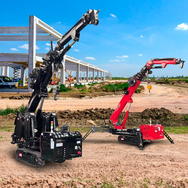 Compact Mini Spider Crane Hydr - Heavy Equipment Electrical ulasan dan harga