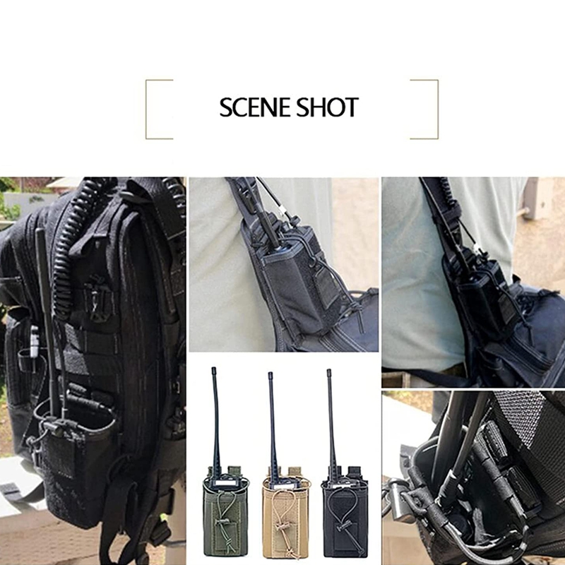Tactical Radio Holder Molle Ra - Heavy Equipment Storage ulasan dan harga