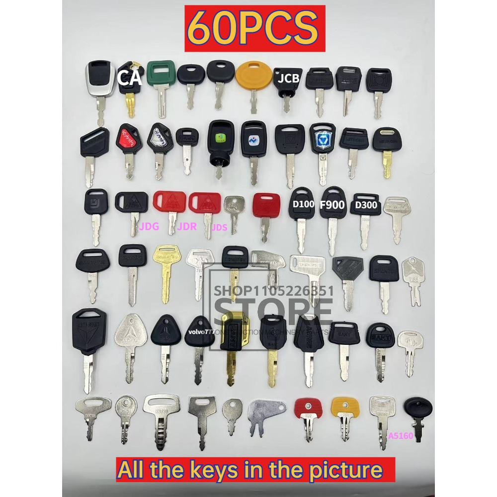 60/42/35/13/10PCS Master Ignit - Heavy Equipment Keys Master Set ulasan dan harga