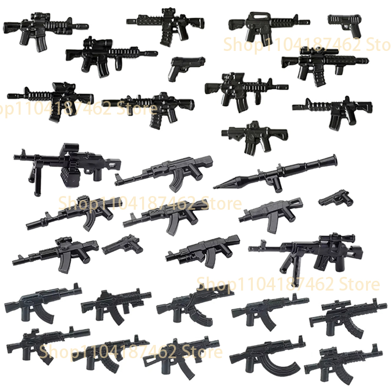 Military Figures Weapons Build - Heavy Equipment Certification ulasan dan harga