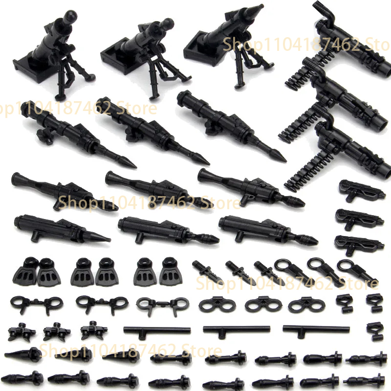 Military Figures Weapons Build - Heavy Equipment Certification ulasan dan harga