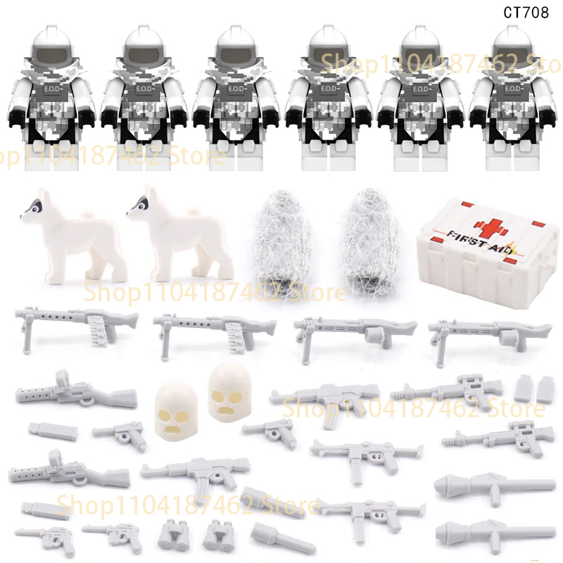 Military Figures Weapons Build - Heavy Equipment Certification ulasan dan harga