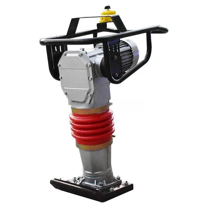 Electric Impact Tamper Flat Pl - Plate Compactor Vibrator ulasan dan harga