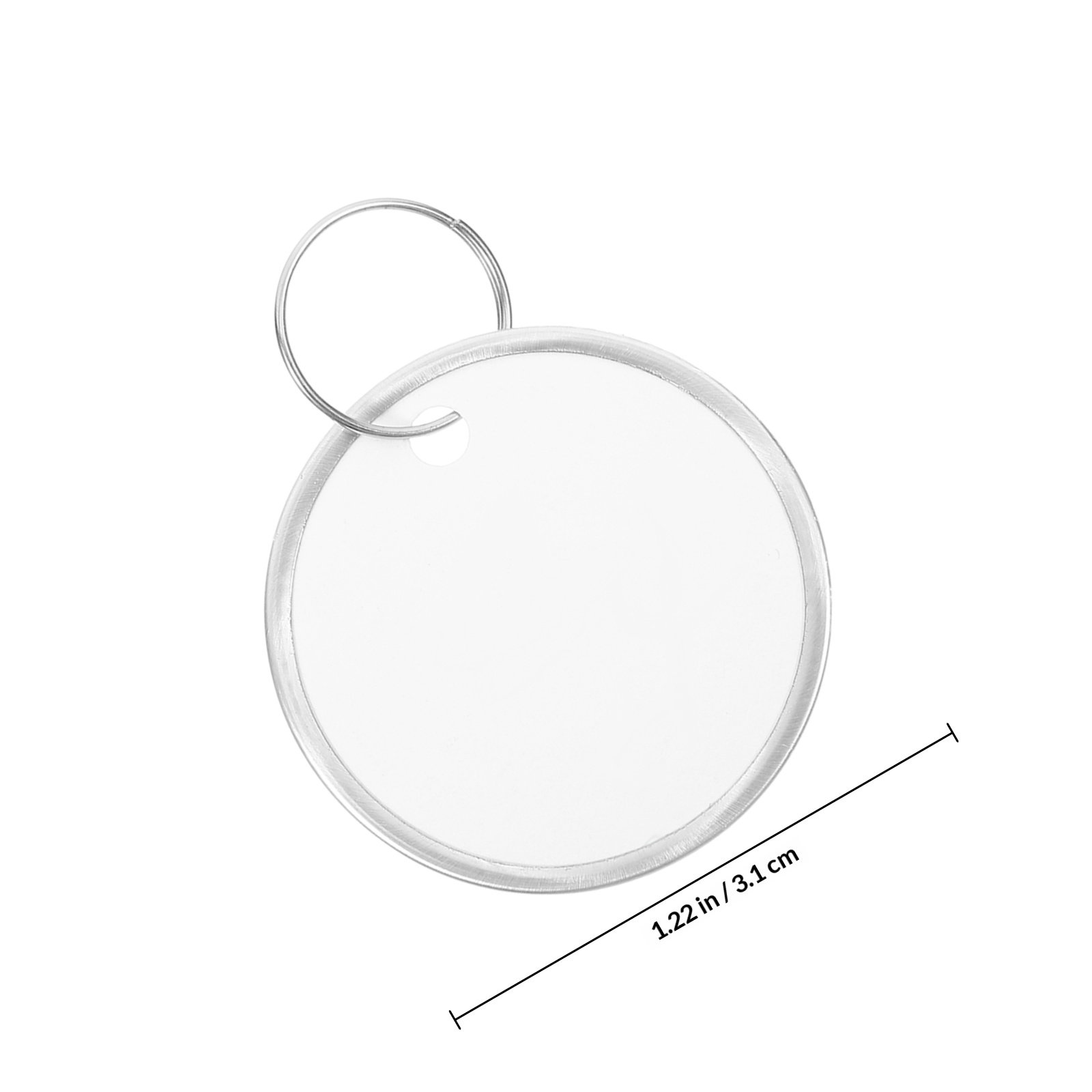 100Pcs Round Metal Rimmed Pape - Heavy Equipment Keys ulasan dan harga