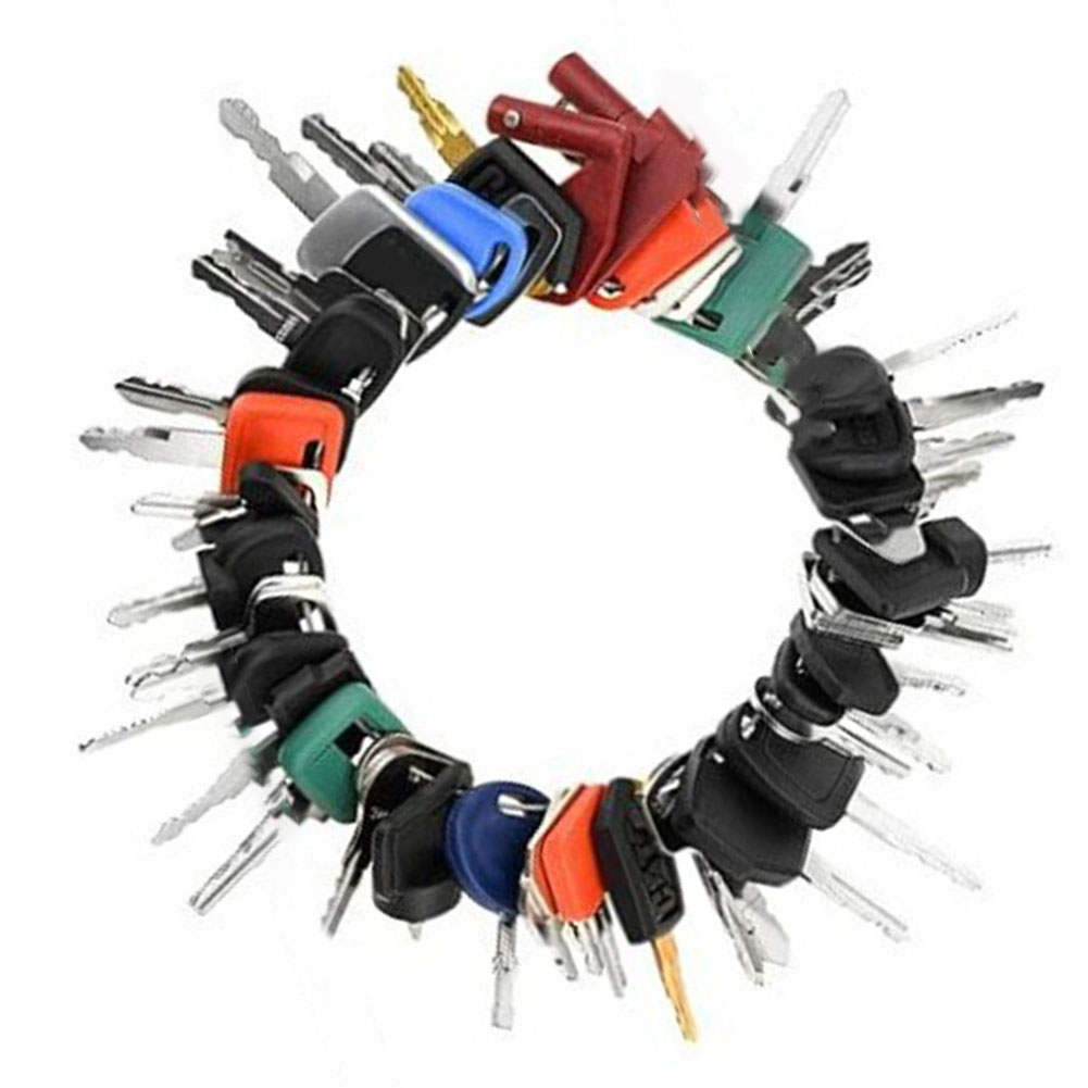 50 Heavy Equipment Keys Master - Heavy Equipment Keys Master Set ulasan dan harga