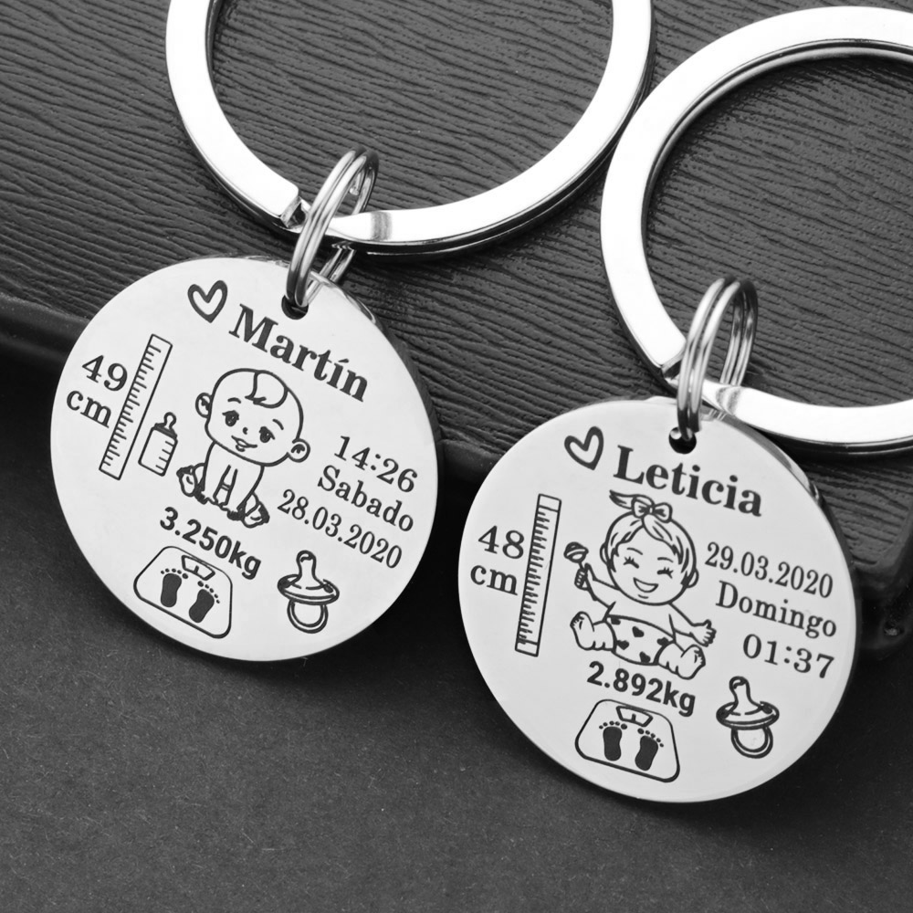 Customized Personalized Baby K - Heavy Equipment Keys ulasan dan harga