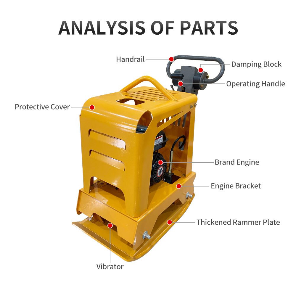 C160 Asphalt Pavement Vibratio - Plate Compactor Vibrator ulasan dan harga