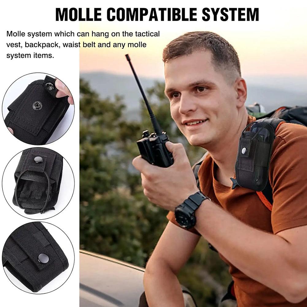 Tactical Radio Holder Molle Ra - Heavy Equipment Storage ulasan dan harga